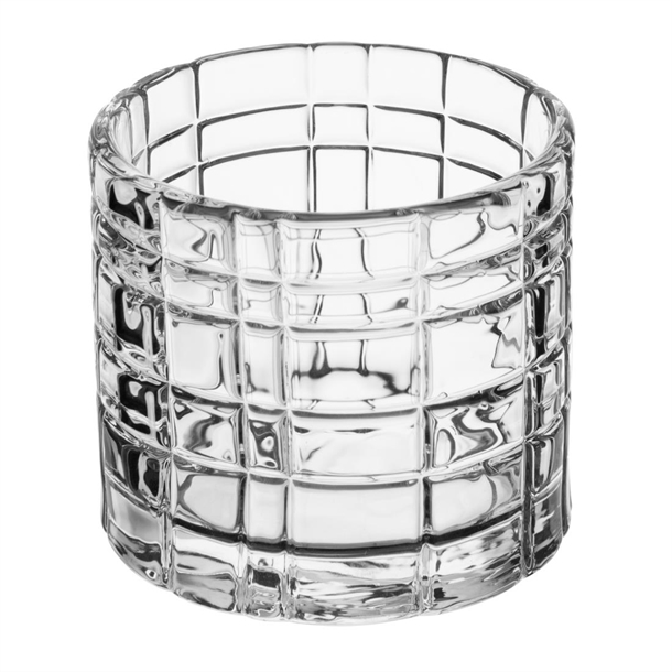 Olympia Geo Glass Tealight Holders 64x57mm (6 Pack) Olympia Geo Glass Tealight Holders 64x57mm (6 Pack)