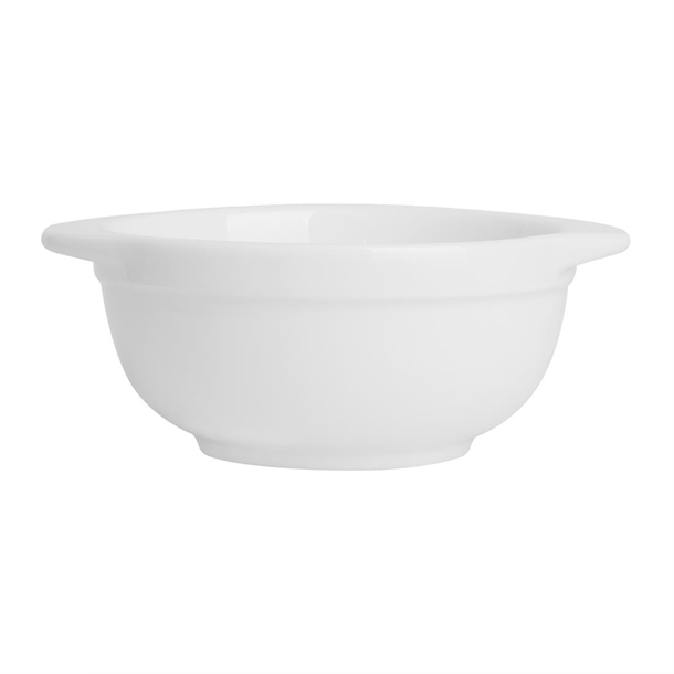 Olympia Whiteware Eared Bowls 250ml (6 Pack) Olympia Whiteware Eared Bowls 250ml (6 Pack)
