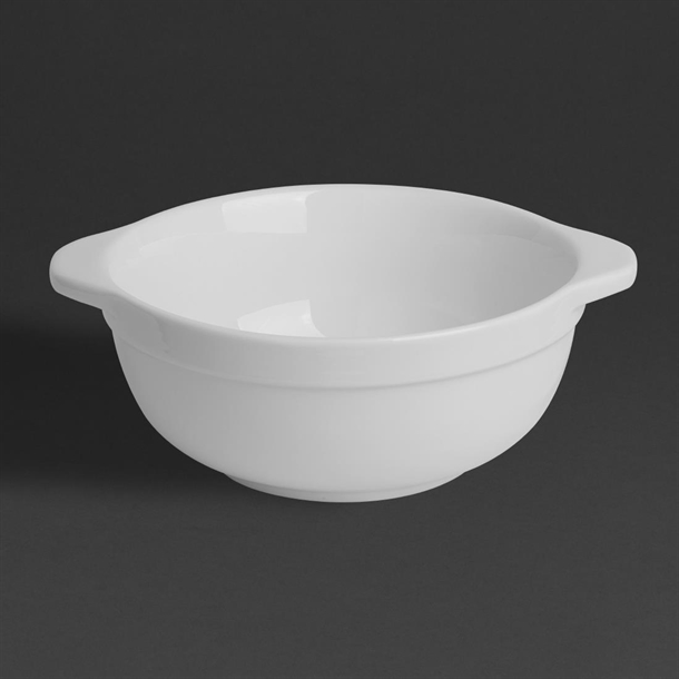 Olympia Whiteware Eared Bowls 640ml (4 Pack) Olympia Whiteware Eared Bowls 640ml (4 Pack)
