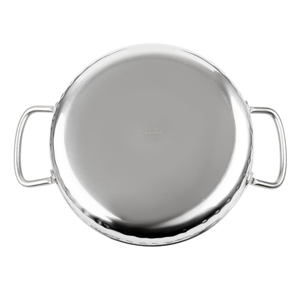 Olympia Table Presentation Handled Dish Stainless Steel Hammered 125mm Olympia Table Presentation Handled Dish Stainless Steel Hammered 125mm