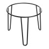 Olympia Non-Slip Riser Round Black Wire 210x180mm