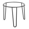 Olympia Non-Slip Riser Round Black Wire 210x180mm