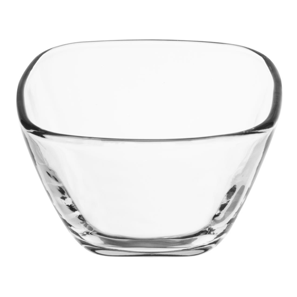 Olympia Square Glass Tall Snack Bowls (6 Pack)