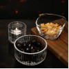 Olympia Square Glass Tall Snack Bowls (6 Pack)