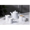 Olympia Whiteware Pier Sugar Bowls with Lids 250ml (6 Pack) Olympia Whiteware Pier Sugar Bowls with Lids 250ml (6 Pack)
