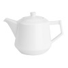 Olympia Whiteware Deco Teapot 820ml (2 Pack) Olympia Whiteware Deco Teapot 820ml (2 Pack)