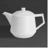 Olympia Whiteware Deco Teapot 820ml (2 Pack) Olympia Whiteware Deco Teapot 820ml (2 Pack)