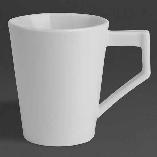 Olympia Whiteware Deco Cups 300ml (6 Pack) Olympia Whiteware Deco Cups 300ml (6 Pack)