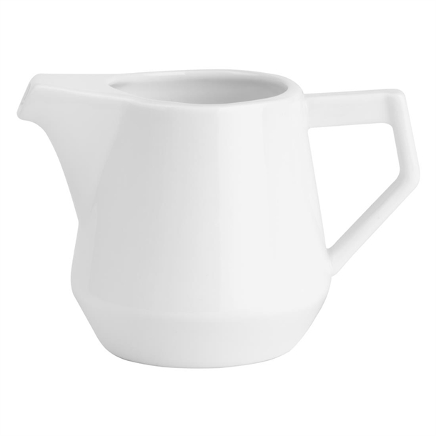 Olympia Whiteware Deco Milk Jugs 200ml (6 Pack) Olympia Whiteware Deco Milk Jugs 200ml (6 Pack)