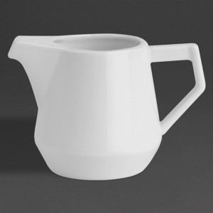 Olympia Whiteware Deco Milk Jugs 200ml (6 Pack)