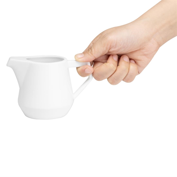 Olympia Whiteware Deco Milk Jugs 200ml (6 Pack) Olympia Whiteware Deco Milk Jugs 200ml (6 Pack)