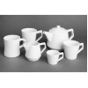 Olympia Whiteware Hollow Mugs 300ml (6 Pack) Olympia Whiteware Hollow Mugs 300ml (6 Pack)