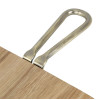 Olympia Rectangular Paddle Board Acacia Wood with Metal Handles 615x260x20mm Olympia Rectangular Paddle Board Acacia Wood with Metal Handles 615x260x20mm