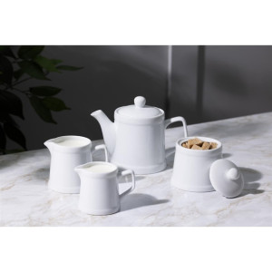 Olympia Whiteware Pier Jugs 200ml (6 Pack)