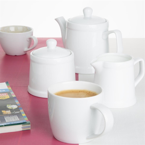 Olympia Whiteware Pier Jugs 200ml (6 Pack) Olympia Whiteware Pier Jugs 200ml (6 Pack)