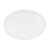 Tablekraft Core Platter Oval Coupe Shape White 255x180x23mm (4 Pack) Tablekraft Core Platter Oval Coupe Shape White 255x180x23mm (4 Pack)