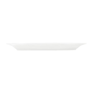 Tablekraft Core Platter Oval Rim Shape White 300x200x28mm (6 Pack) Tablekraft Core Platter Oval Rim Shape White 300x200x28mm (6 Pack)