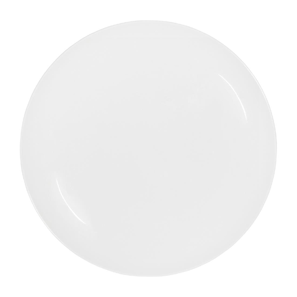 Tablekraft Core Round Plate Coupe Shape White 225mm (6 Pack) Tablekraft Core Round Plate Coupe Shape White 225mm (6 Pack)