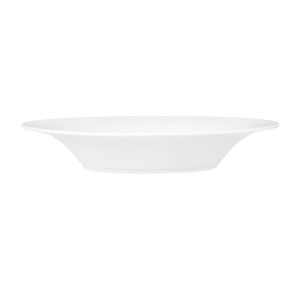Tablekraft Core Pasta Plate Angled Flare Rim White - 210X37mm (6 Pack) Tablekraft Core Pasta Plate Angled Flare Rim White - 210X37mm (6 Pack)