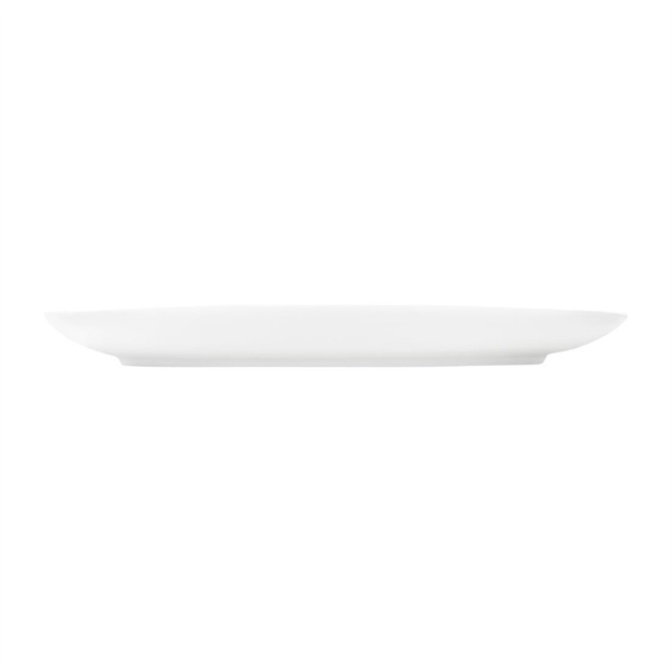 Tablekraft Core Platter Oval Coupe Shape White 300x215x30mm (2 Pack) Tablekraft Core Platter Oval Coupe Shape White 300x215x30mm (2 Pack)