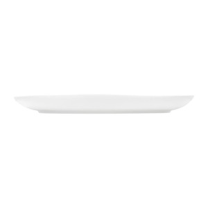 Tablekraft Core Platter Oval Coupe Shape White 355x260x35mm (3 Pack) Tablekraft Core Platter Oval Coupe Shape White 355x260x35mm (3 Pack)
