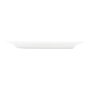 Tablekraft Core Platter Oval Rim Shape White 260x170x24mm (6 Pack) Tablekraft Core Platter Oval Rim Shape White 260x170x24mm (6 Pack)