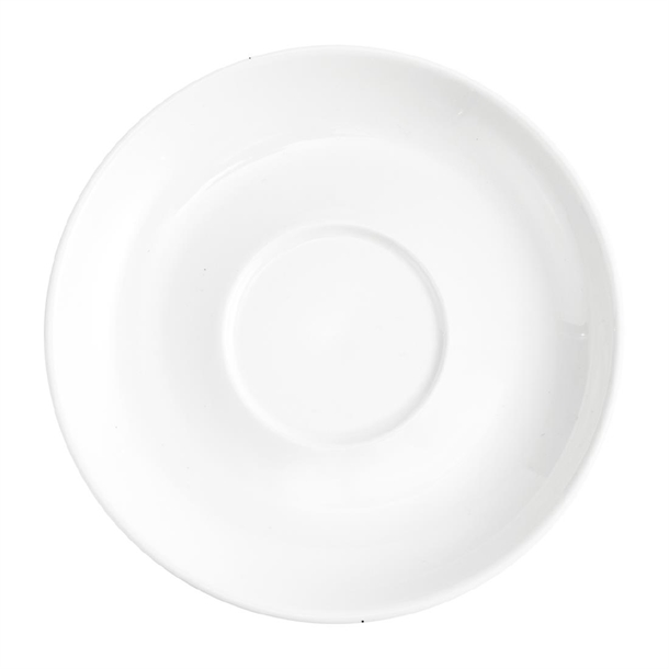 Tablekraft Core Banquet Coffee Saucer White 149mm (6 Pack) Tablekraft Core Banquet Coffee Saucer White 149mm (6 Pack)