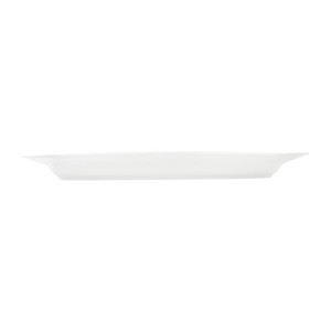 Tablekraft Core Platter Oval Rim Shape White 355x240x30mm (3 Pack) Tablekraft Core Platter Oval Rim Shape White 355x240x30mm (3 Pack)