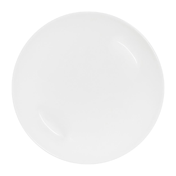 Tablekraft Core Round Plate Coupe Shape White 200mm (6 Pack) Tablekraft Core Round Plate Coupe Shape White 200mm (6 Pack)