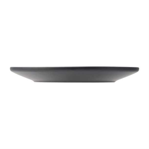 Utopia Core Round Plates Slate 225mm (6 Pack) Utopia Core Round Plates Slate 225mm (6 Pack)