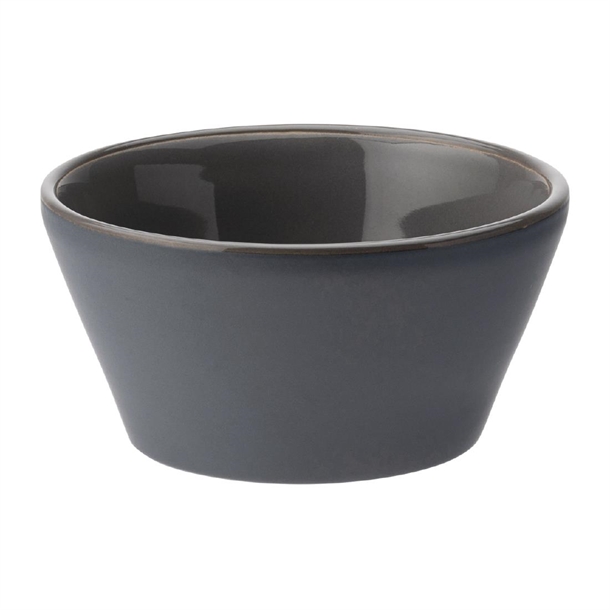 Utopia Core Round Bowls Slate 120mm (12 Pack) Utopia Core Round Bowls Slate 120mm (12 Pack)