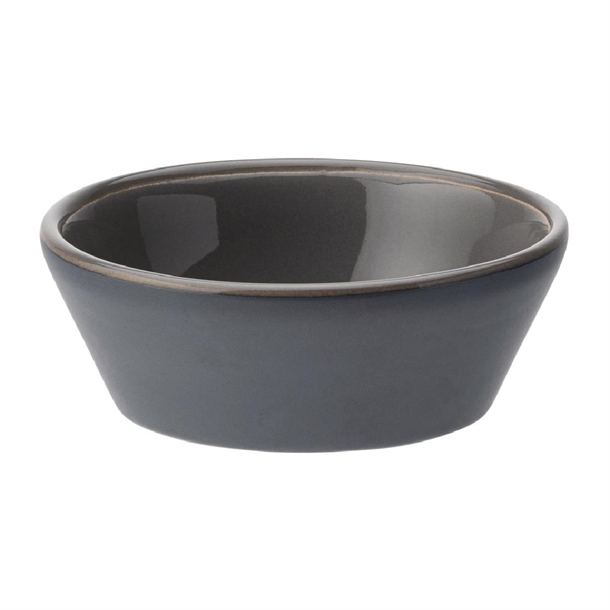 Utopia Core Dipping Pots Slate 95mm (12 Pack) Utopia Core Dipping Pots Slate 95mm (12 Pack)