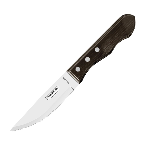 Tramontina Churrasco Steak Knife Polywood Brown 120mm (12 Pack) Tramontina Churrasco Steak Knife Polywood Brown 120mm (12 Pack)