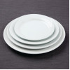 Bulk Buy Olympia Athena Narrow Rimmed Plates 255mm (36 Pack)