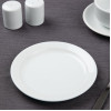 Bulk Buy Olympia Athena Narrow Rimmed Plates 165mm (36 Pack)