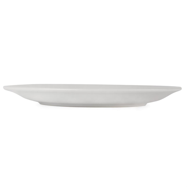 Bulk Buy Olympia Athena Narrow Rimmed Plates 255mm (36 Pack)