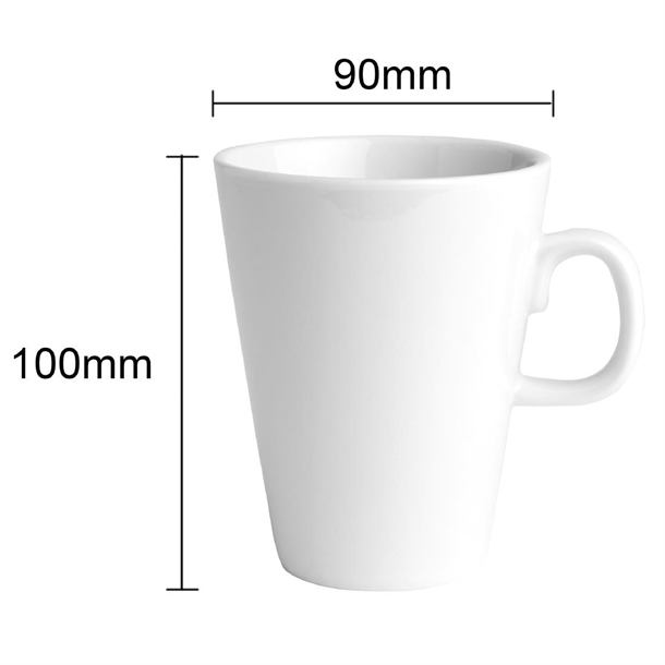 Olympia Athena Latte Mugs 300ml (Pack of 12)