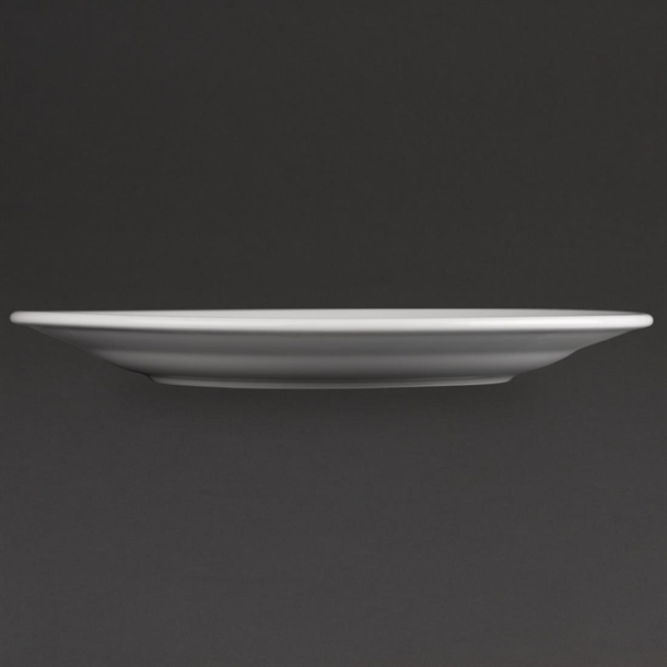 Olympia Athena Wide Rimmed Plates 280mm (6 Pack) Olympia Athena Wide Rimmed Plates 280mm (6 Pack)
