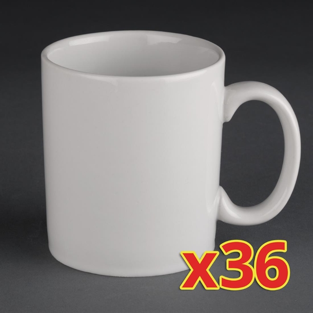 Bulk Buy Olympia Athena Mugs 10oz 280ml (36 Pack)