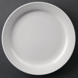Olympia Athena Narrow Rimm (12 Pack)ed Plates 165mm (12 Pack)
