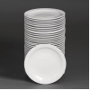Bulk Buy Olympia Athena Narrow Rimmed Plates 205mm (36 Pack)