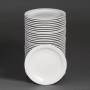Bulk Buy Olympia Athena Narrow Rimmed Plates 205mm (36 Pack)