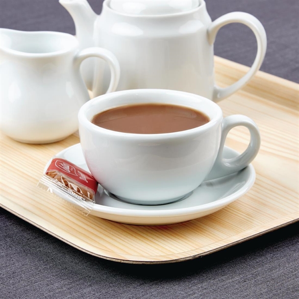 SPECIAL OFFER Olympia Athena Cappuccino Cups and Saucers (48 Pack) SPECIAL OFFER Olympia Athena Cappuccino Cups and Saucers (48 Pack)
