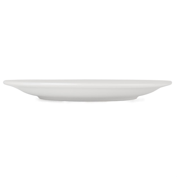 Bulk Buy Olympia Athena Narrow Rimmed Plates 284mm (36 Pack)