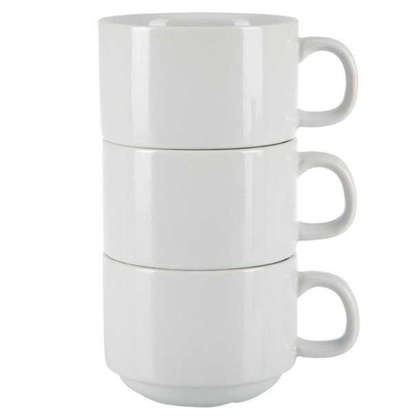 Olympia Athena Stacking Cups 200ml (24 Pack)