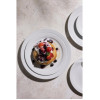 Olympia Athena Narrow Rimmed Plates 226mm (12 Pack)