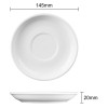 Olympia Athena Saucers 145mm (24 Pack)