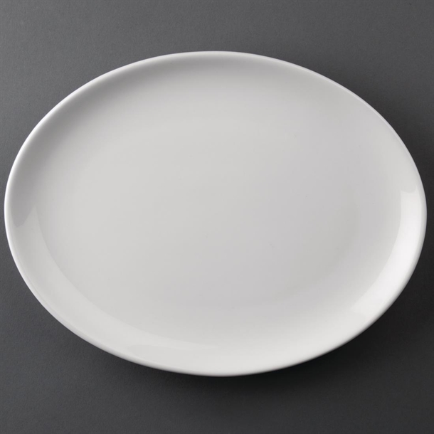 Olympia Athena Oval Coupe Plates (12 Pack) Olympia Athena Oval Coupe Plates (12 Pack)