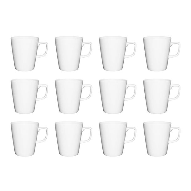 Olympia Athena Latte Mugs 397ml (12 Pack)