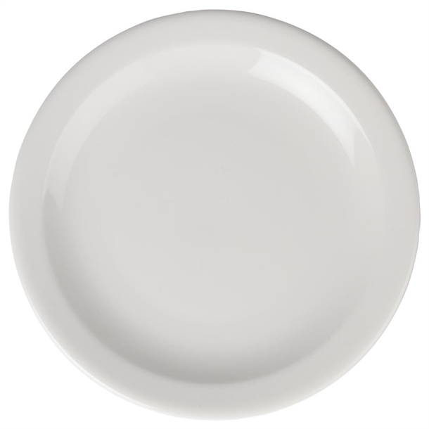 Olympia Athena Narrow Rimmed Plates 205mm (12 Pack) Olympia Athena Narrow Rimmed Plates 205mm (12 Pack)